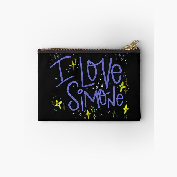 Item preview, I LOVE SIMONE NAME PURPLE designed and sold by GIVENGRACE.ART.