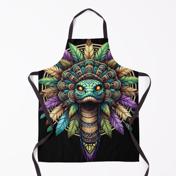 Item preview, Mystic Aztec Feathered Serpent designed and sold by AlebrijeArtstry.