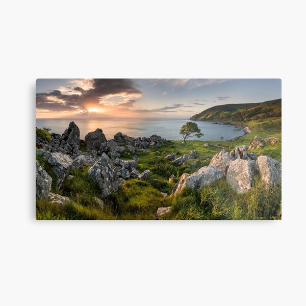 Sunrise at Murlough Bay Metal Print