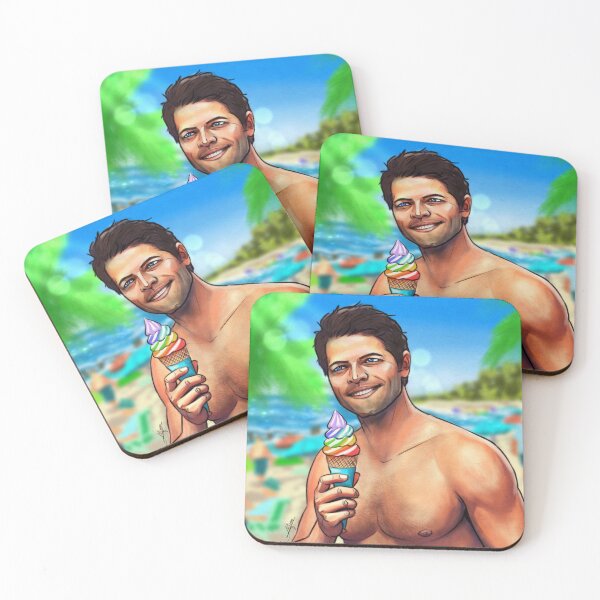 Item preview, Hot summer Castiel designed and sold by M-O-E-M.