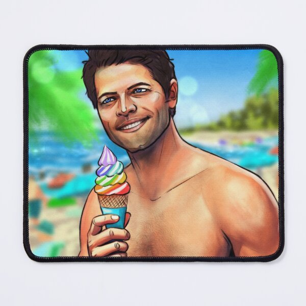 Item preview, Hot summer Castiel designed and sold by M-O-E-M.