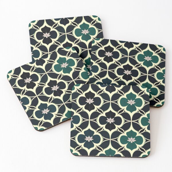 Item preview, Geometric floral design  designed and sold by Roxburylane.