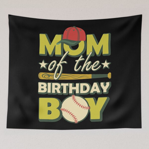 Item preview, Mom of the Birthday Boy    designed and sold by ArtNoveltee.