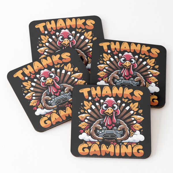 Item preview, Thanks Gaming Funny Thanksgiving Gamer Turkey designed and sold by Hananiah Merch.