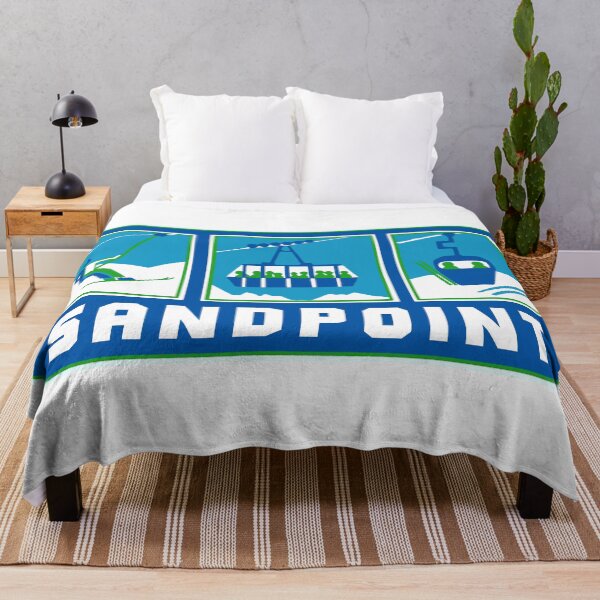 Item preview, Sandpoint Idaho Ski Decal designed and sold by Decal Mania.