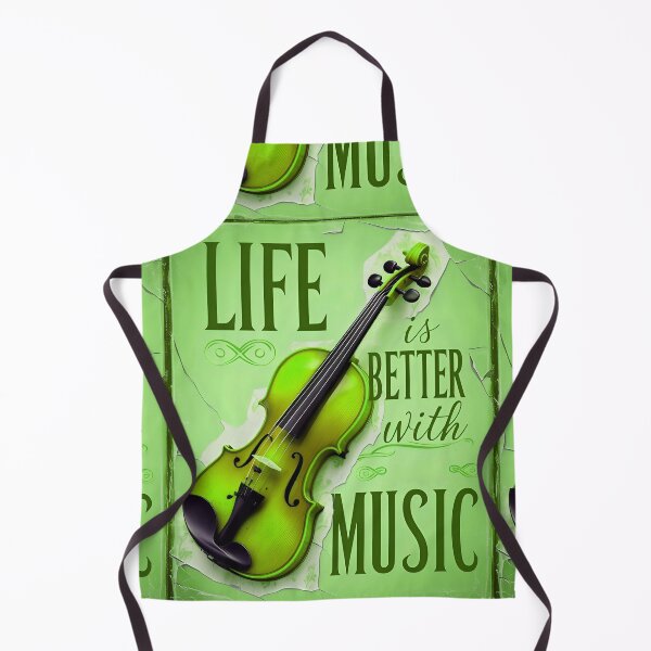 Item preview, Life Is Better With Music Violin Music Quote designed and sold by TheArtOfPat.