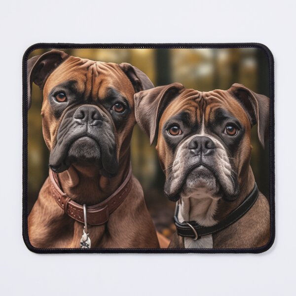 Item preview, Boxer Dogs Portrait designed and sold by Samuelsboro.