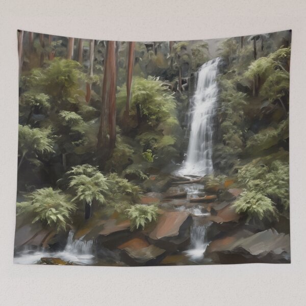 Artikelvorschau, Wasserfall nach unten entworfen und verkauft von ShaneWalkerArt.