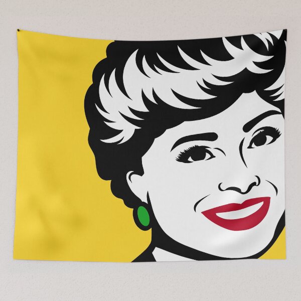 Item preview, Blanche Devereaux Cartoon PopArt Drawing designed and sold by Henrylizarraga.