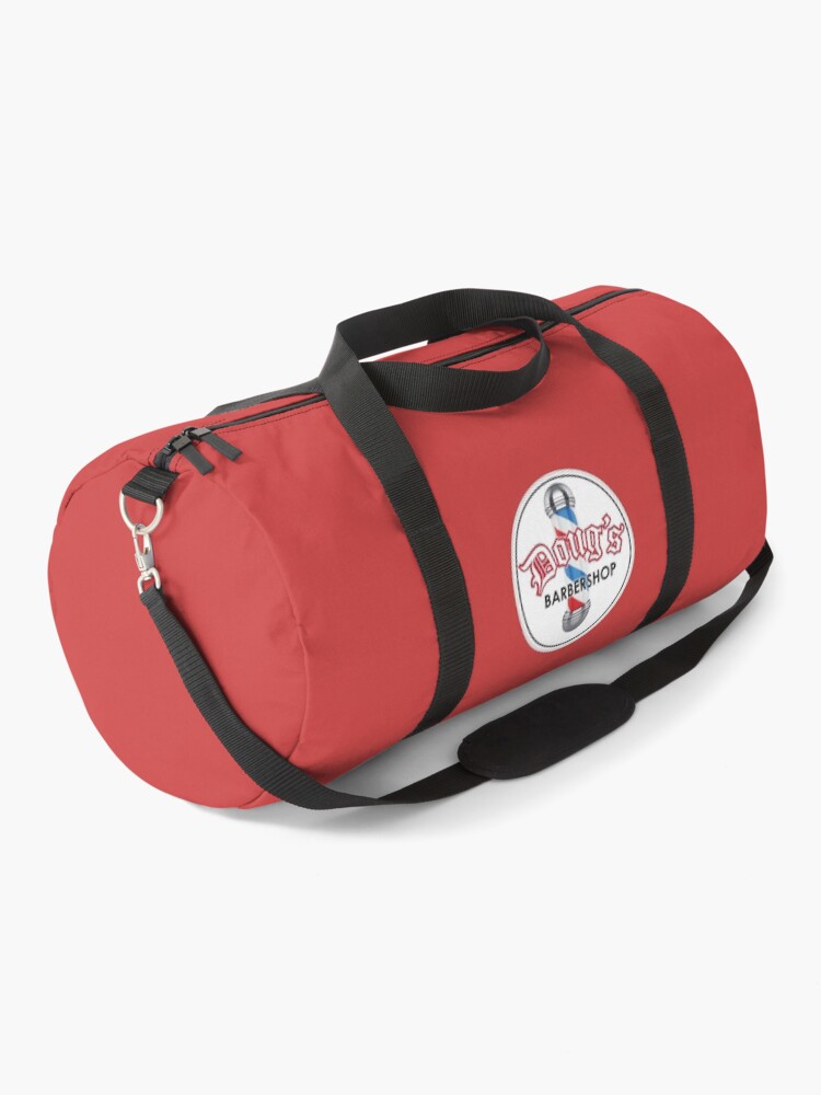 Thumbnail 1 of 3, Duffle Bag, Doug's Barbershop Logo Duffle Bag designed and sold by DougsBarbershop.