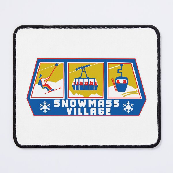 Item preview, Snowmass Village CO Ski Decal designed and sold by Decal Mania.