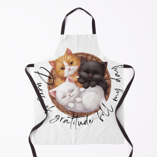 Item preview, Purrs of gratitude fill my day designed and sold by Tajdi.