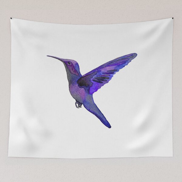 Item preview, Hummingbird-Purple designed and sold by deblevart.