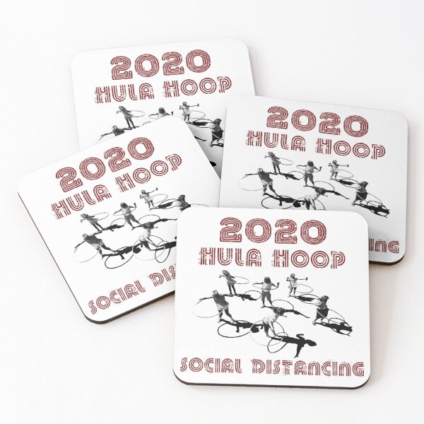 Artikelvorschau, 2020 Hula Hoop Soziale Distanzierung entworfen und verkauft von 300Spikes.