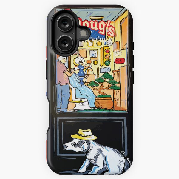 Doug's Barbershop Mural Phone Case iPhone Tough Case