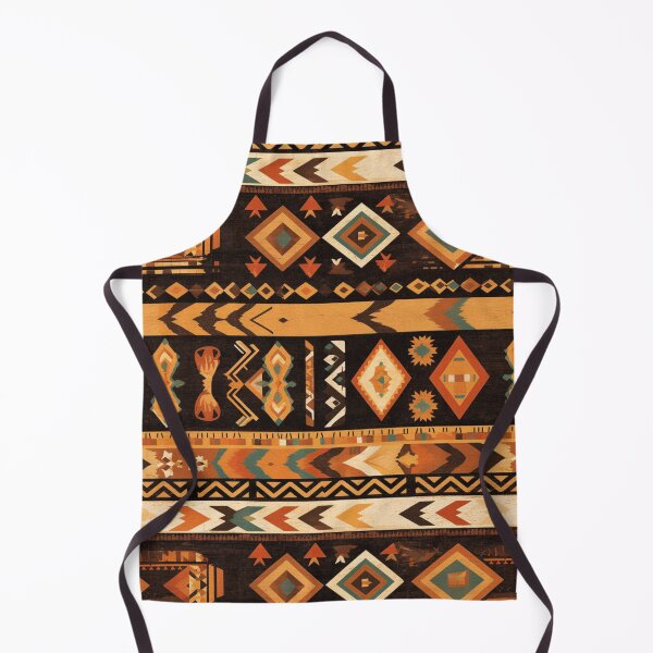 Aperçu de l'œuvre Motif Boho de couleur terreuse II | Sans couture créée et vendue par Unrooted.