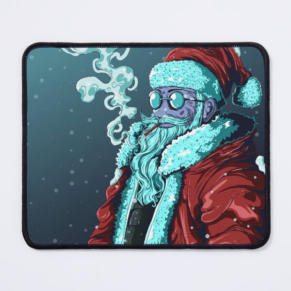 Item preview, Santa Claus is his coolest and most badass self designed and sold by theragon.
