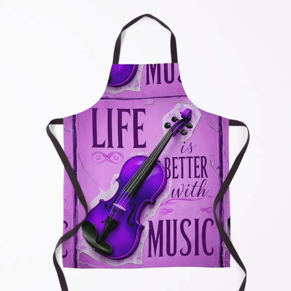 Item preview, Life Is Better With Music Violin Music Quote designed and sold by TheArtOfPat.