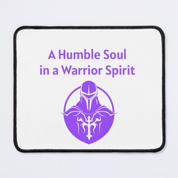 Item preview, A Humble Soul in a Warrior Spirit - Purple Knight designed and sold by KATKattalestv.