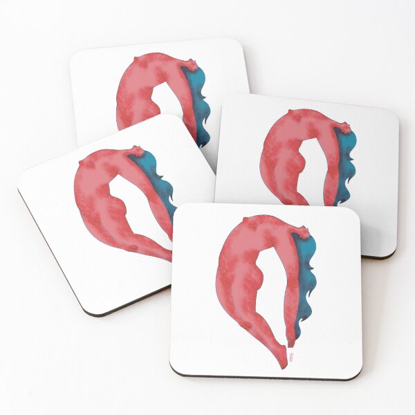 Item preview, woman floating designed and sold by sofilustra.