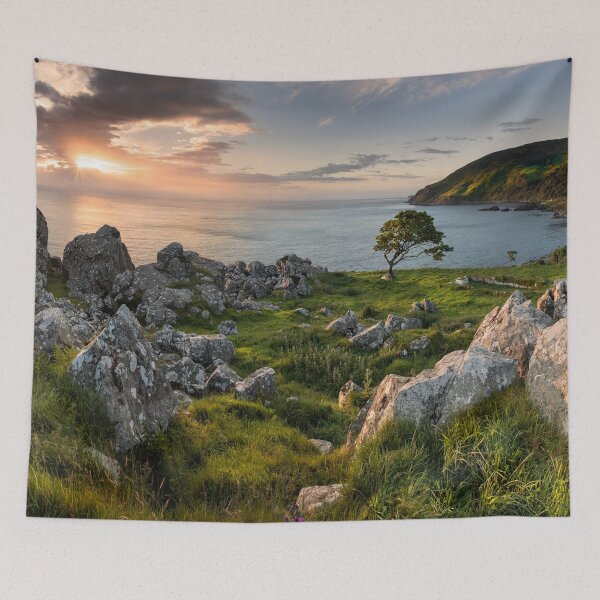 Item preview, Sunrise at Murlough Bay designed and sold by GaryMcParland.