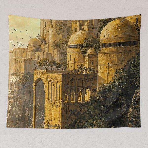 Item preview, Majestic Oasis: The Splendid City by the Sea designed and sold by oanaunciuleanu.