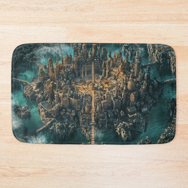 Item preview, Majestic Oasis: The Splendid City by the Sea designed and sold by oanaunciuleanu.