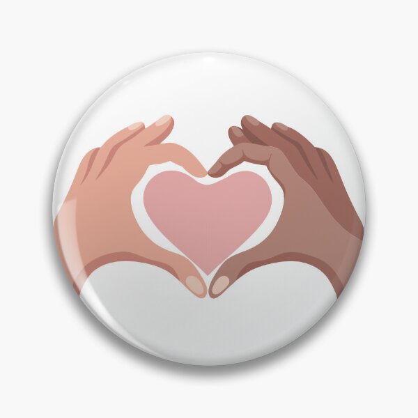 Item preview, Black and White Hands Heart designed and sold by natalielaf.