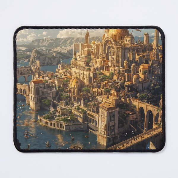 Item preview, Majestic Oasis: The Splendid City by the Sea designed and sold by oanaunciuleanu.