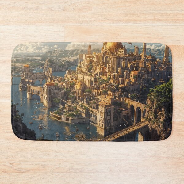 Item preview, Majestic Oasis: The Splendid City by the Sea designed and sold by oanaunciuleanu.