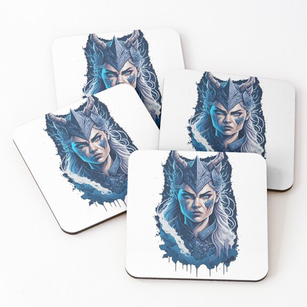 Item preview, Blue Woman Vking designed and sold by TondoMeander.