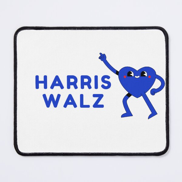 Item preview, Harris Walz Dancing Heart 2024 Presidential Election designed and sold by amyshira7.