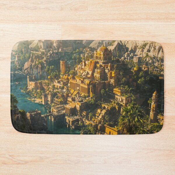 Item preview, Majestic Oasis: The Splendid City by the Sea designed and sold by oanaunciuleanu.