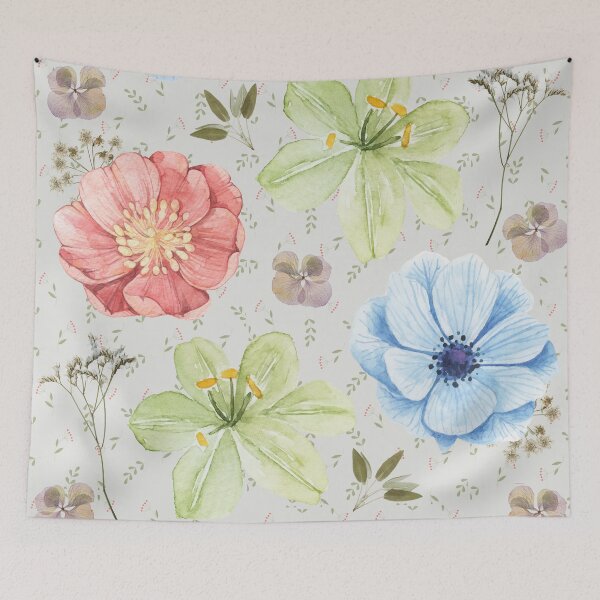 Item preview, Summer Flower Wave designed and sold by Fleurimante.