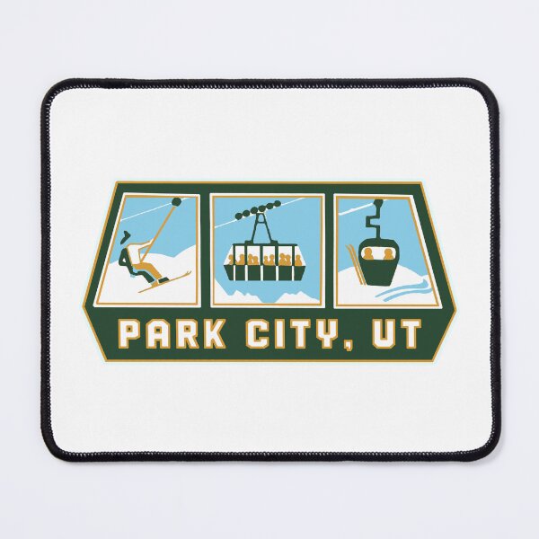 Item preview, Park City Utah Ski Decal designed and sold by Decal Mania.