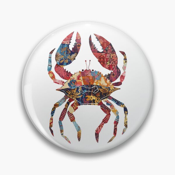 Item preview, Sea Crab (Quilt Style) designed and sold by VelvetRoom.