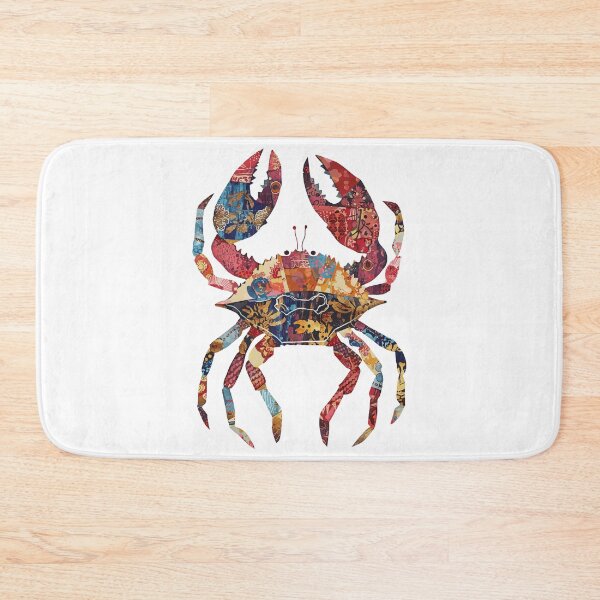 Item preview, Sea Crab (Quilt Style) designed and sold by VelvetRoom.