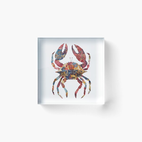 Item preview, Sea Crab (Quilt Style) designed and sold by VelvetRoom.