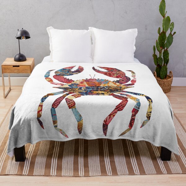 Item preview, Sea Crab (Quilt Style) designed and sold by VelvetRoom.