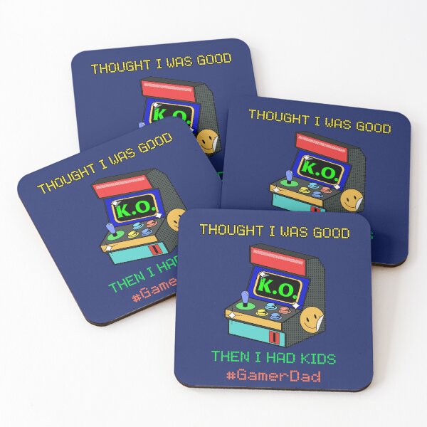 Item preview, Thought I was good Then I had kids #GamerDad designed and sold by Circle-Cats.