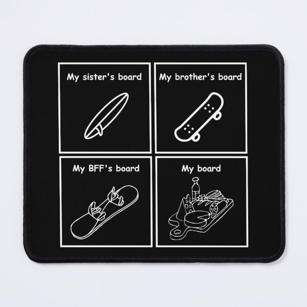 Item preview, Surfboard Skateboard Snowboard Charcuterie Board designed and sold by veryarticulated.
