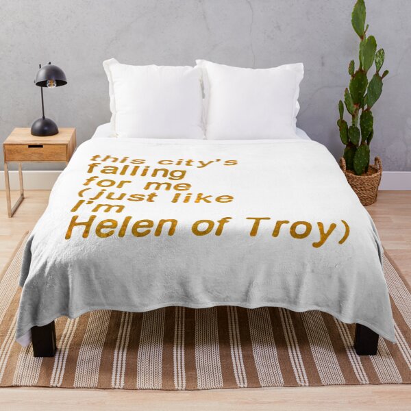Item preview, Helen of Troy - Lorde lyric art designed and sold by SonorousMaple.