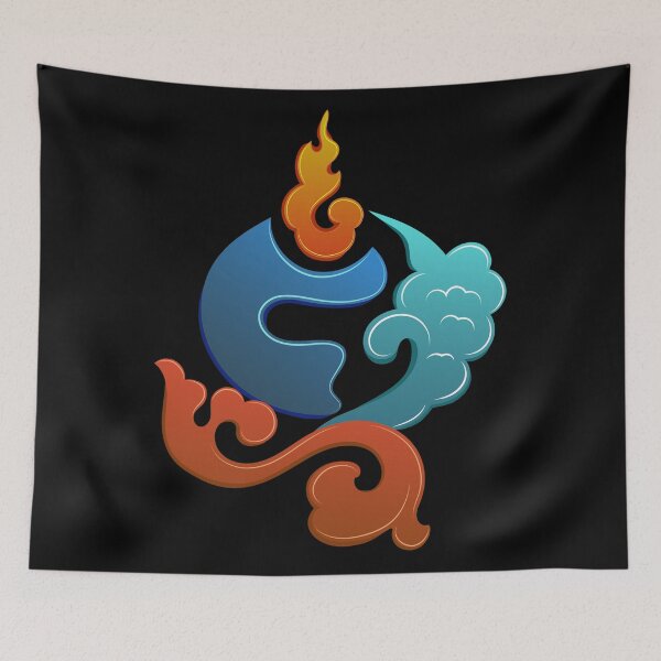 Item preview, Four elements of nature  designed and sold by Chimi Dorji.