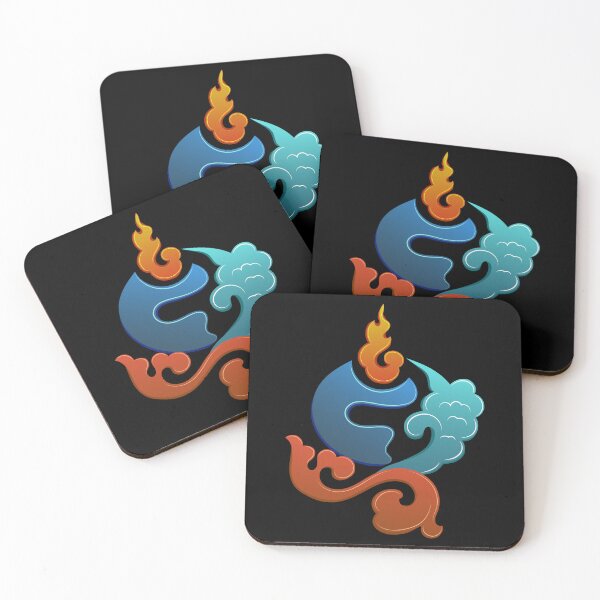 Item preview, Four elements of nature  designed and sold by Chimi Dorji.