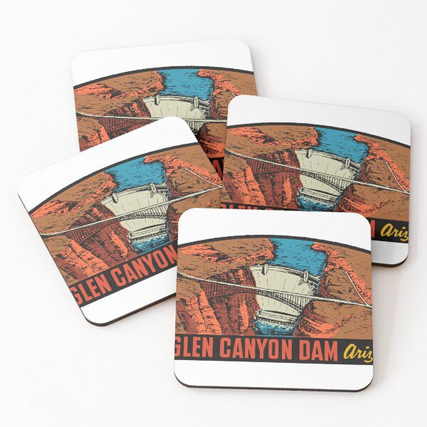 Item preview, Glen Canyon Dam Vintage Style Decal designed and sold by Decal Mania.
