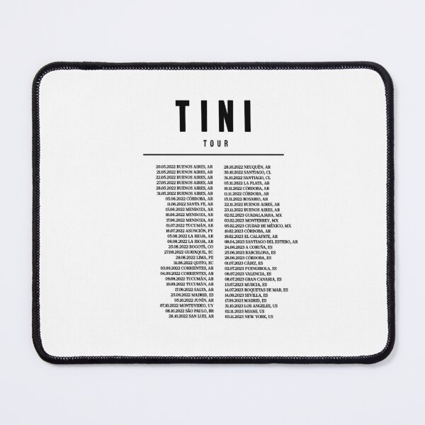 Item preview, tini stoessel - tour dates (2022/23) designed and sold by tinispieterse.