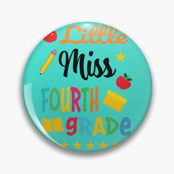 Item preview,  Little Miss Fourth Grade designed and sold by Pixel-Lair.
