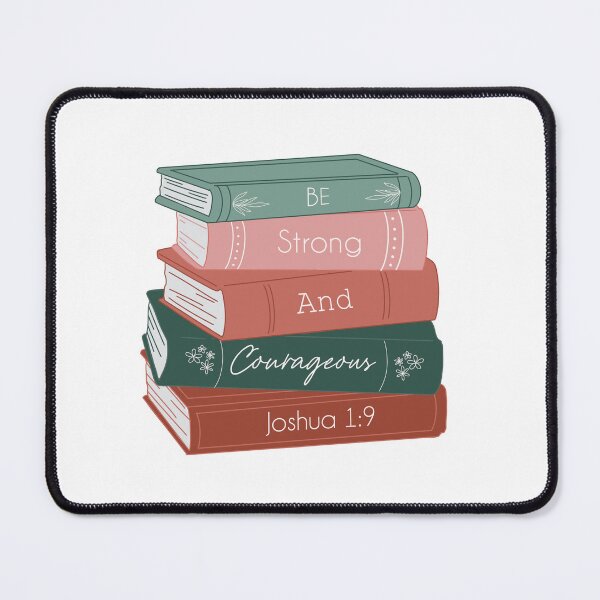 Item preview, Be Strong and Courageous Joshua 1:9 designed and sold by Rosewoodbirch.