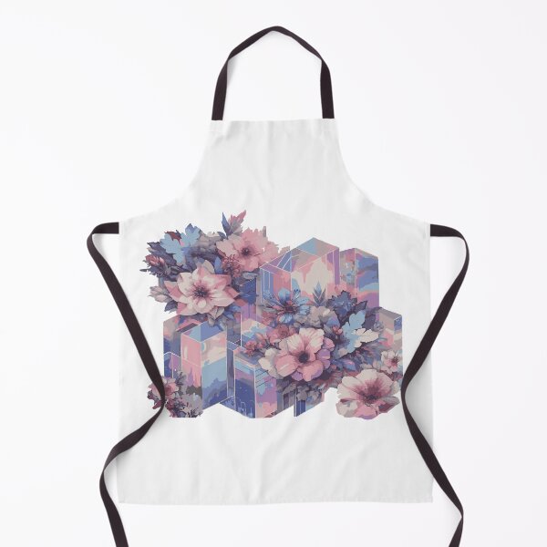 Item preview, Cubes and Flowers Tinted Futurism Design designed and sold by Albin1961.