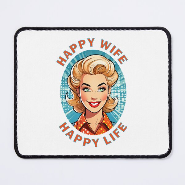 Item preview, Happy wife, happy life designed and sold by hhh-art.